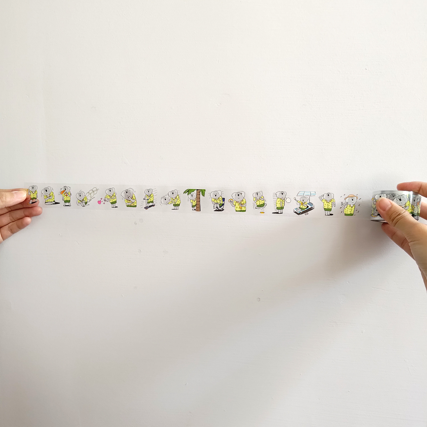 【ehcat貓室友】無尾熊PET膠帶