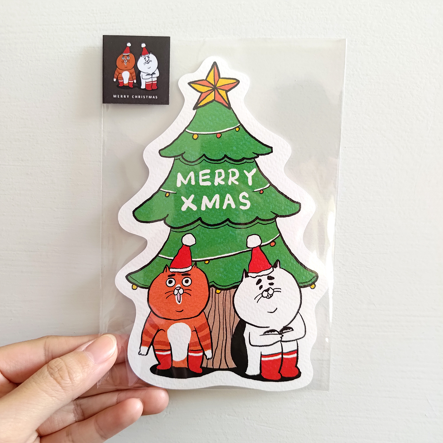 【ehcat貓室友】小弟老背聖誕卡