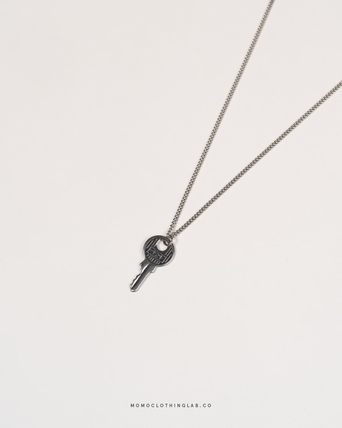 #現貨 (ACCN110) 正韓鋼項鍊 復古鑰匙吊墜