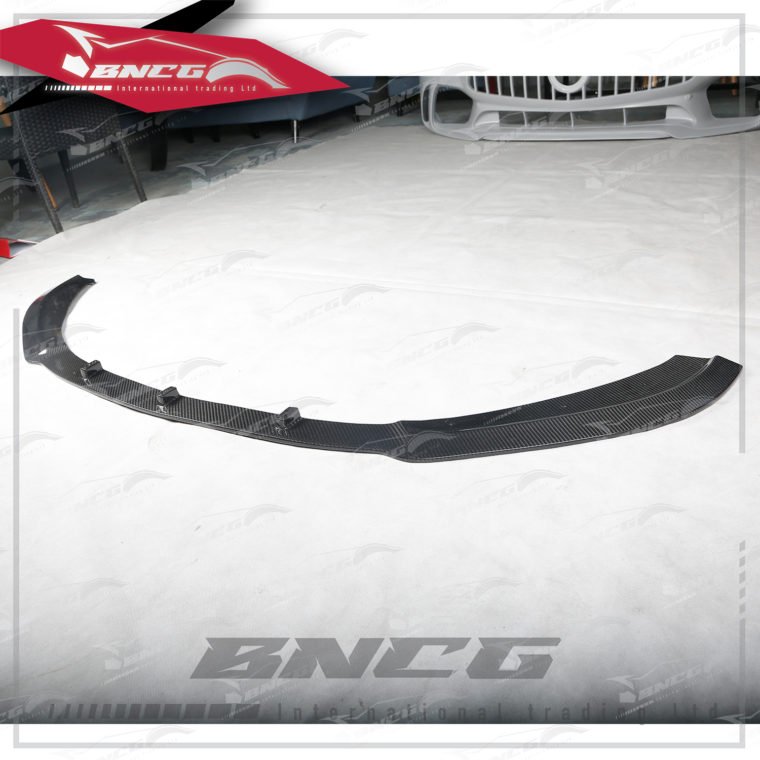 賓士 Benz AMG GT GTS 改裝 碳纖維 外觀件 空力套件 PRIOR DESIGN款 前下巴 前導流