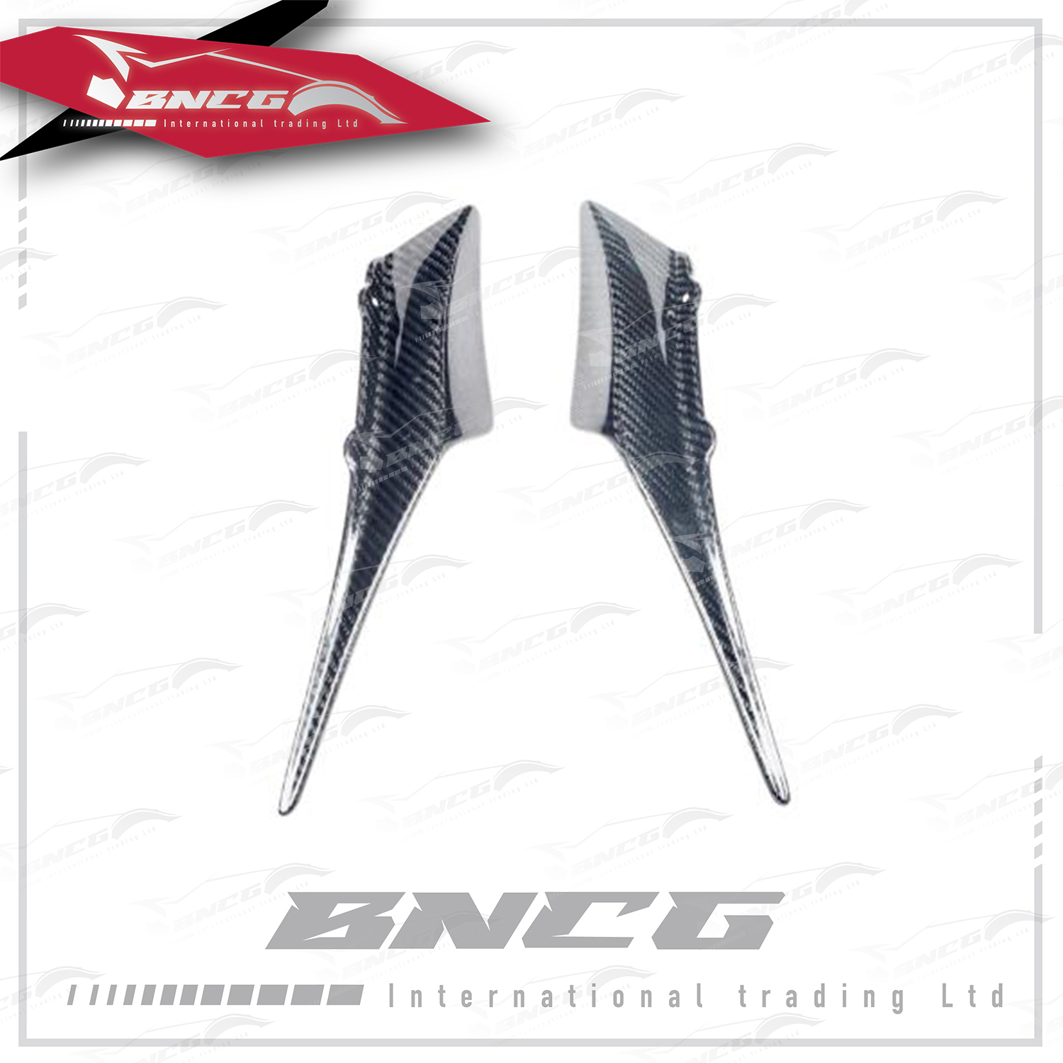 賓士 Benz AMG GT 改裝 碳纖維 外觀件 空力套件 PRIOR DESIGN款 前保桿 風刀