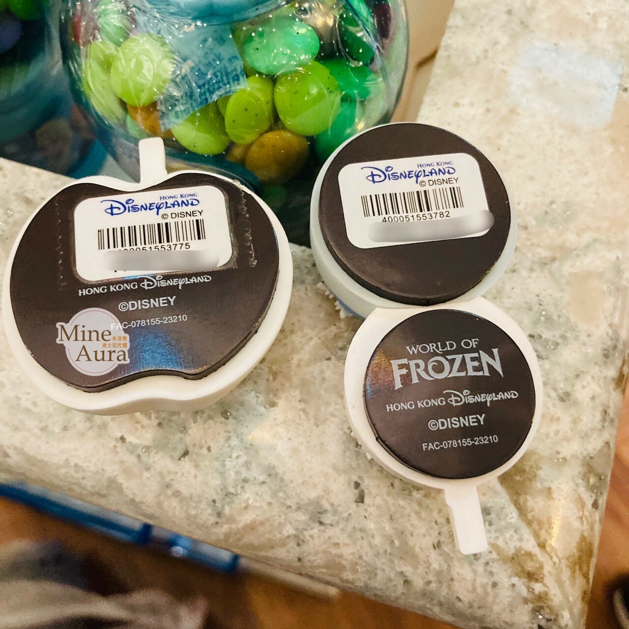 World of Frozen 限定 雪寶 Olaf 大頭蘋果 甜甜圈雪糕 造型 磁鐵 冰雪奇緣 Frozen -香港迪士尼樂園