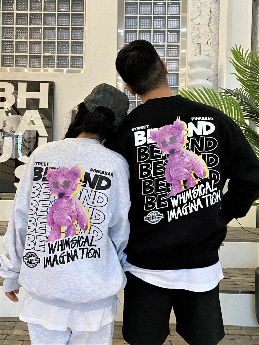 熊仔圖案衛衣 T4492