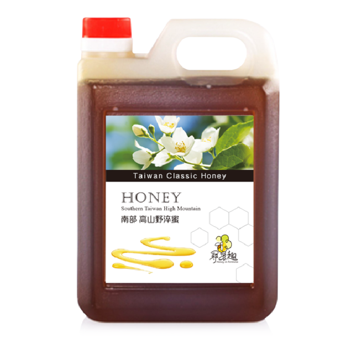 【尋蜜趣】台灣南部經典蜂蜜-高山野淬花蜜3000g