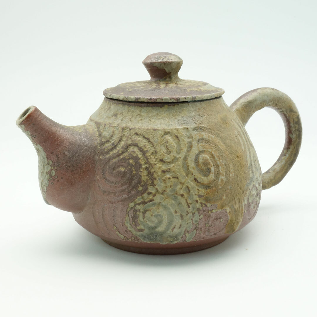 陶瓷 柴燒茶壺 壺藝名家 李淳雄 作 單一作品-孤品NO.G