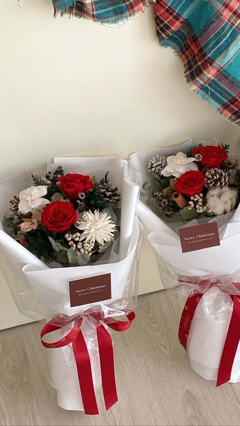 X'mas 聖誕花束