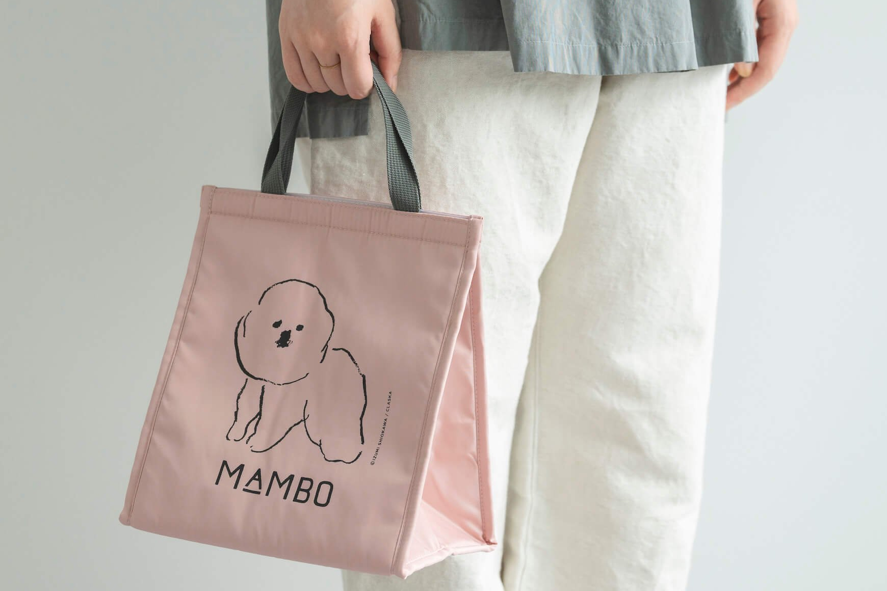 (0)CLASKA-MAMBO 保冷袋L 粉紅