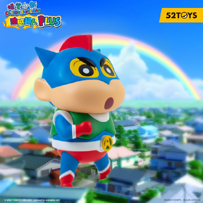 52TOYS - 50cm Jumbo 巨量版 蠟筆小新動感超人
