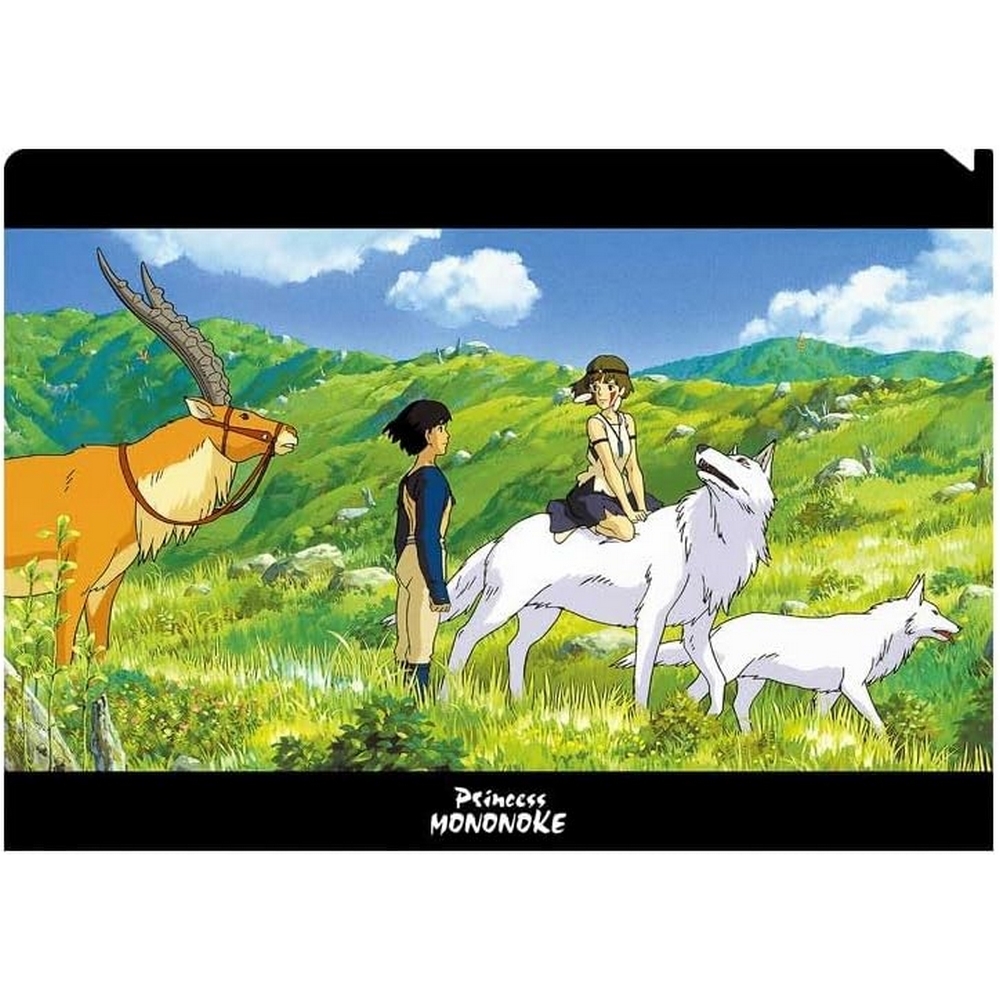 A4透明文件夾 名場景系列 魔法公主  一起活下去吧