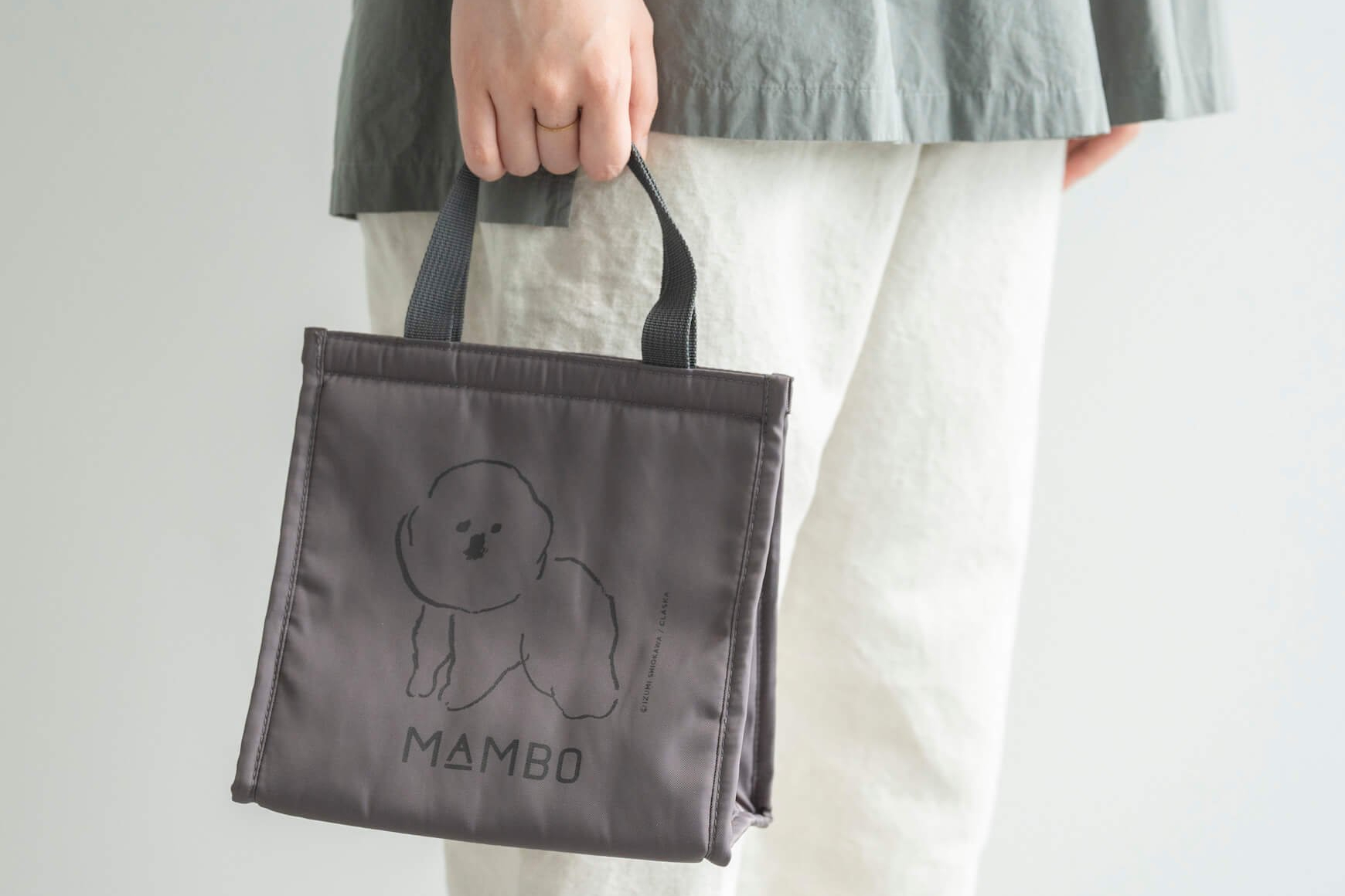 (0)CLASKA-MAMBO 保冷袋S 灰