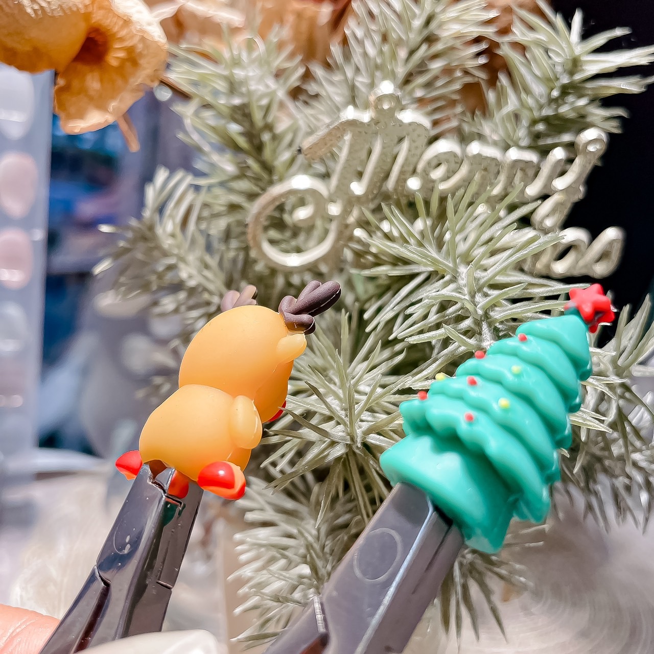 【 甘皮剪保護套 】聖誕系列 - 聖誕樹/麋鹿