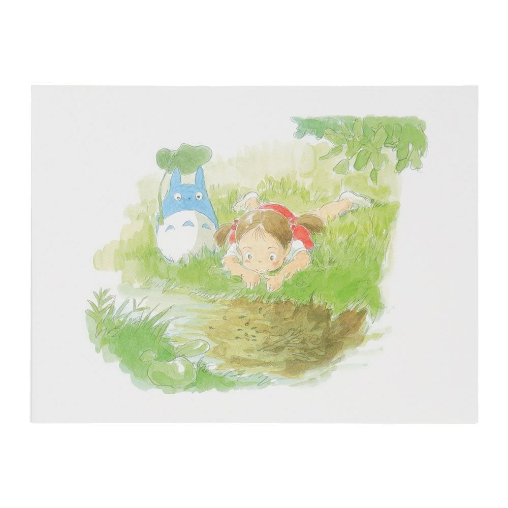 賀卡 龍貓 水彩畫系列 夏天