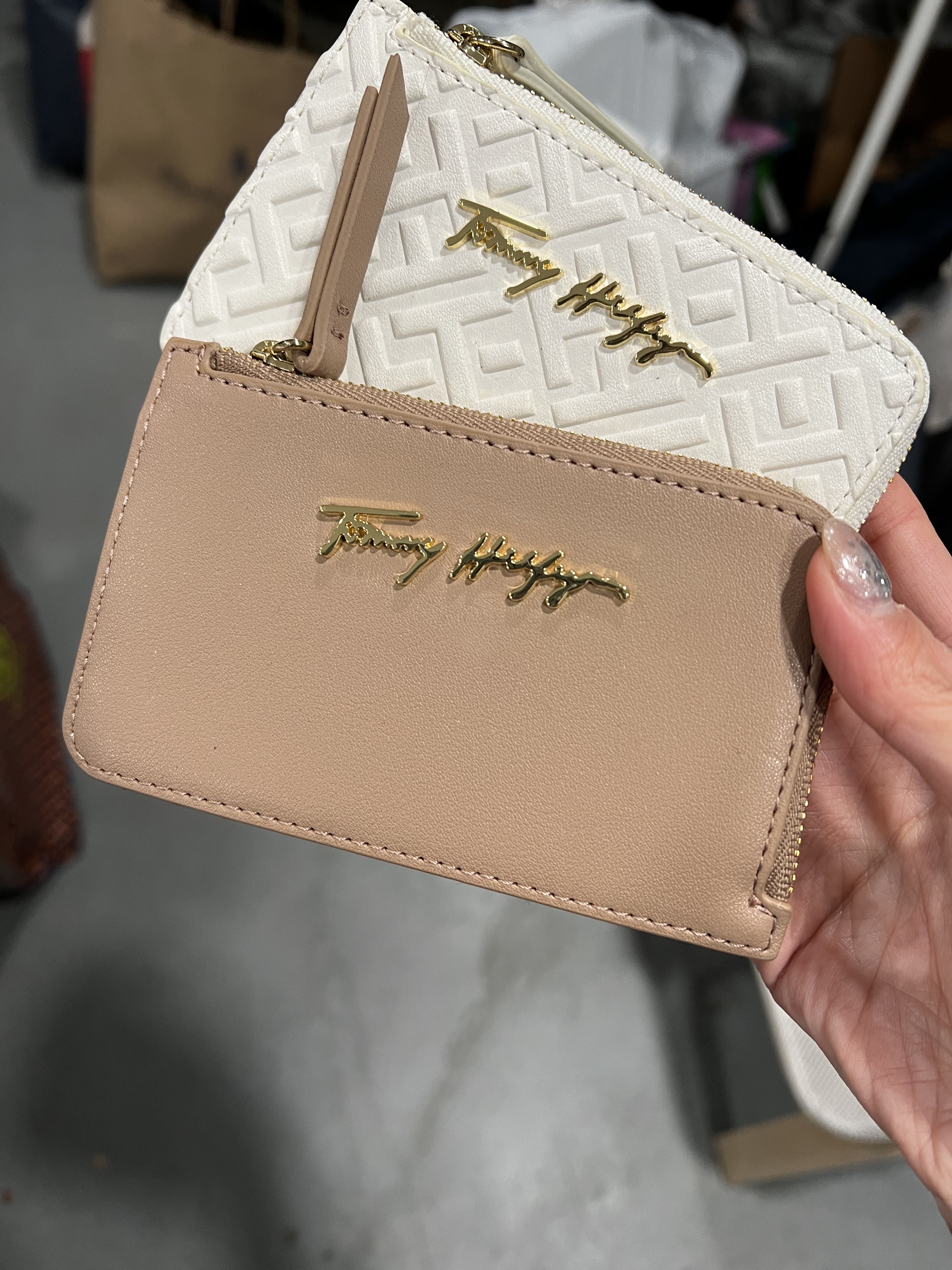 Tommy Hilfiger Zip Card Case