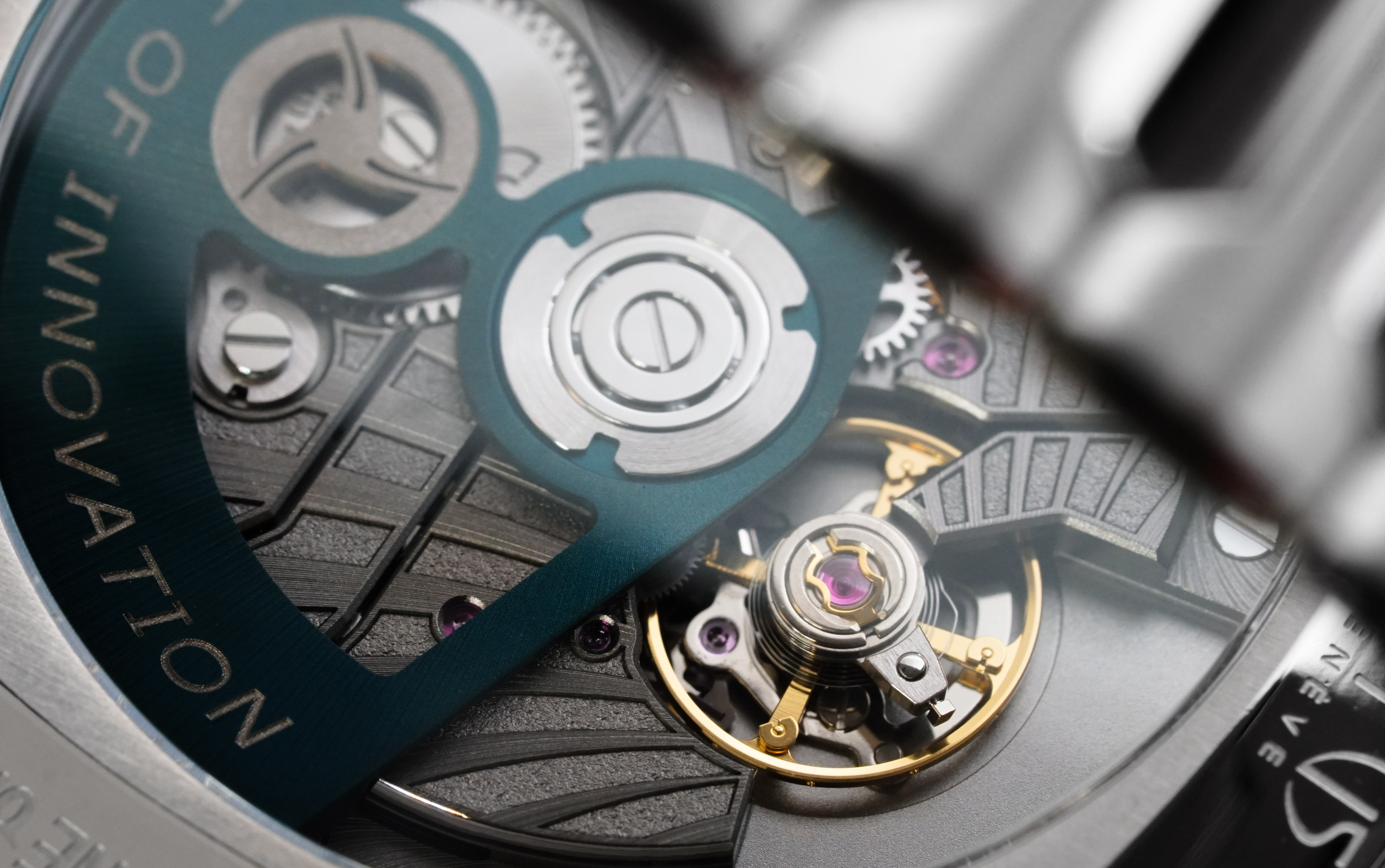 KLEPCYS GMT｜Plam Green Titanium bracelet