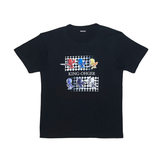 Pbandai 預訂2024/6月 王様戦隊キングオージャー　走るデフォルメシリーズ　Tシャツ（全2種）