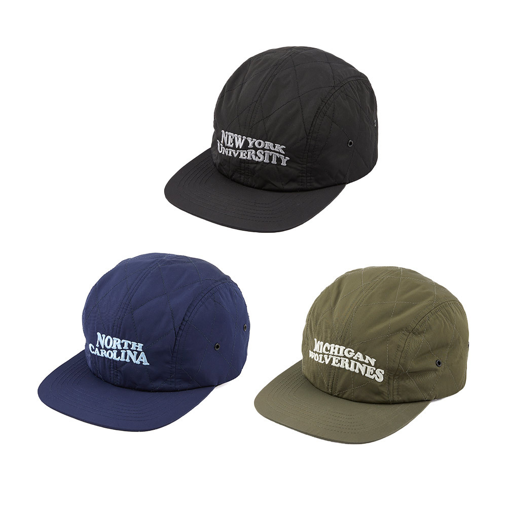 NCAA 帽子 刺繡LOGO 菱格 工裝 復古 五分割帽 7355188480 7355188320 7355188270