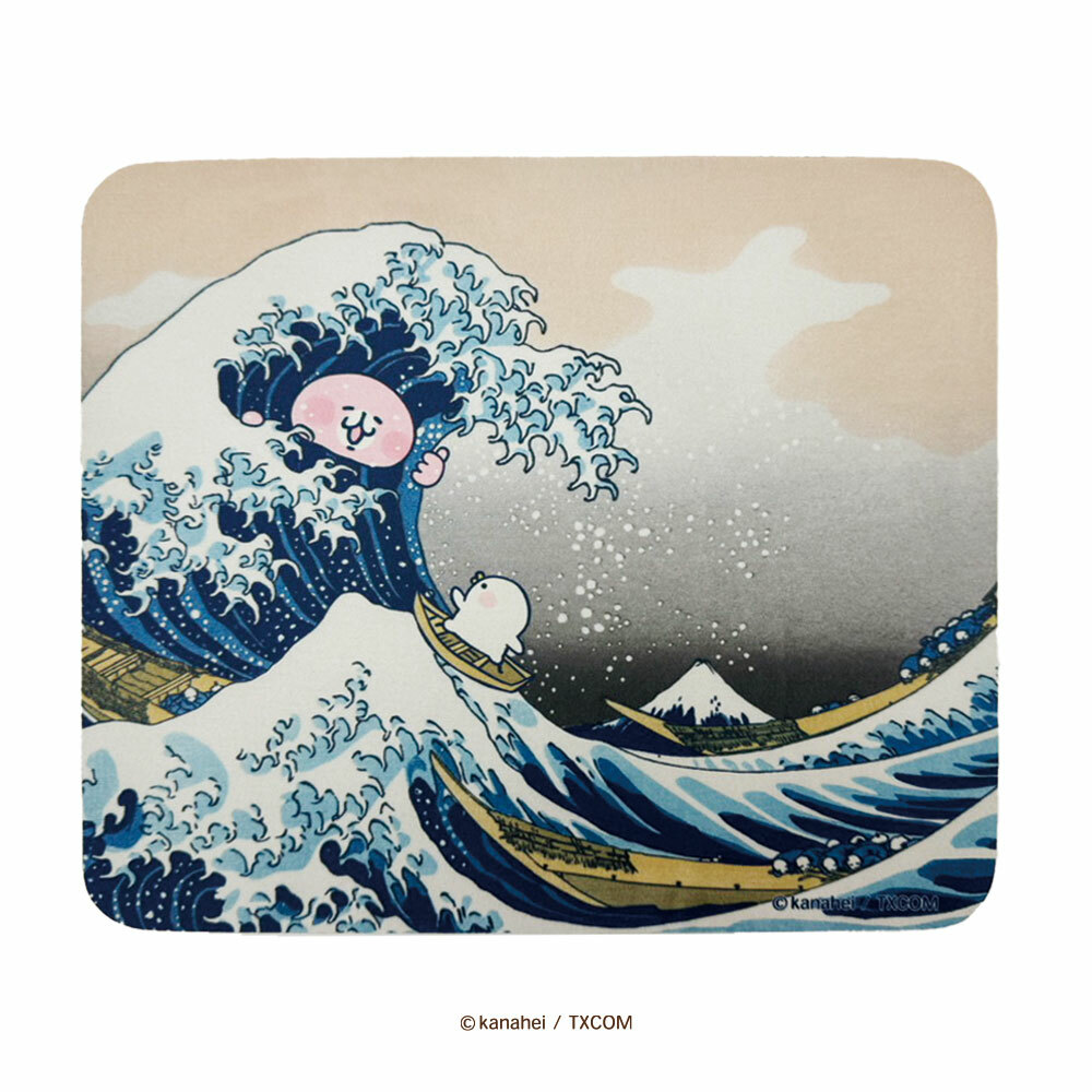 卡娜赫拉的小動物-滑鼠(桌)墊(浮世繪)