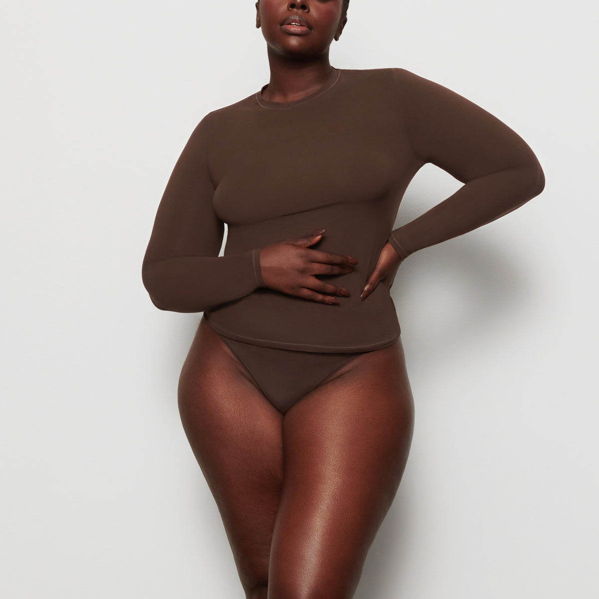 （預購）SKIMS FITS EVERYBODY LONG SLEEVE T-SHIRT