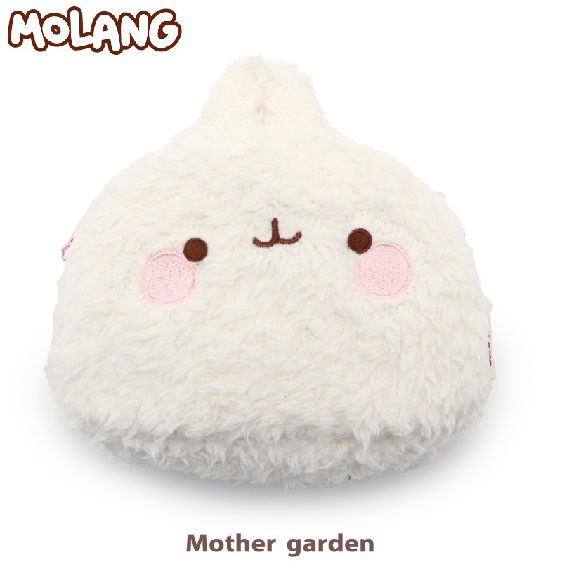 MOLANG 萌浪兔 絨毛萬用包 萌浪大臉