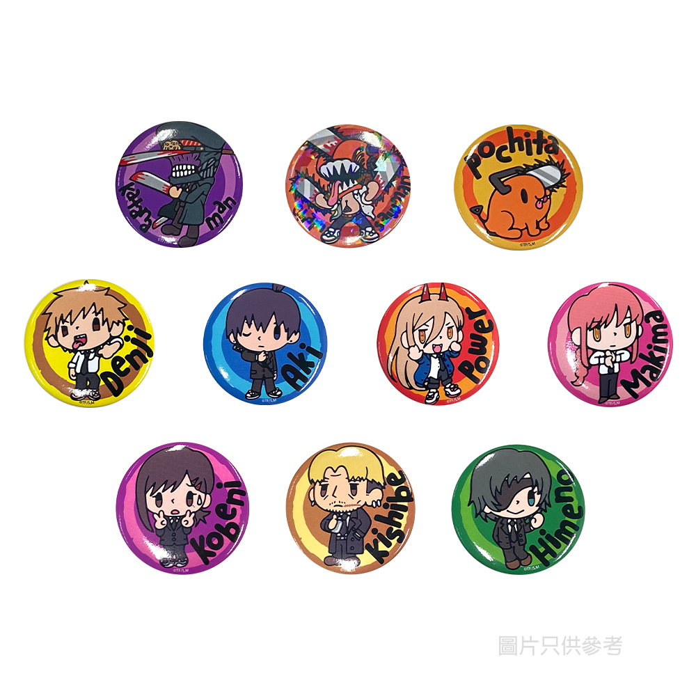 鏈鋸人 Q版襟章 (隨機款式)