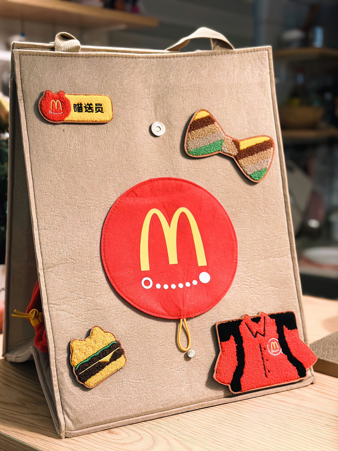 麥當勞 貓貓提袋 行動貓窩 goodlookingfood