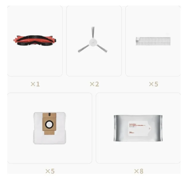 SwitchBot K10+ 精裝配件套裝