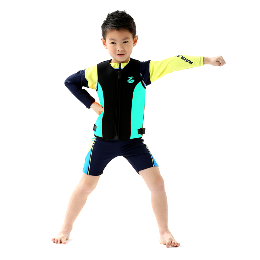 YONGYUE兒童前拉式潛水防寒背心