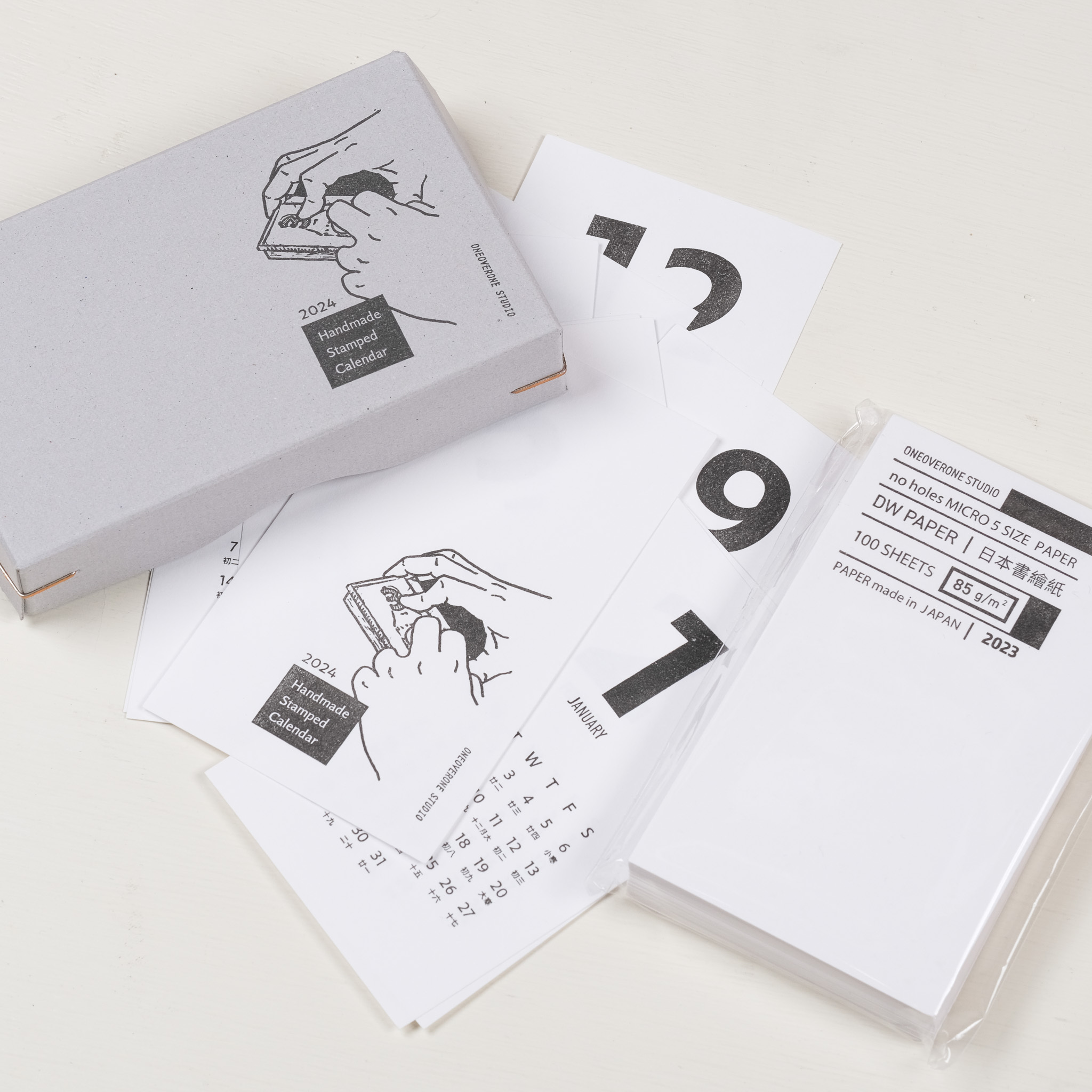 2024 小月曆 /一分之一工作室
