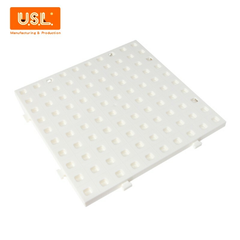 《台灣製USL遊思樂》教具 積木 大萬用板(白色,無印刷,1PCS)