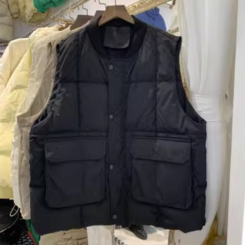 Warm cotton vest jacket