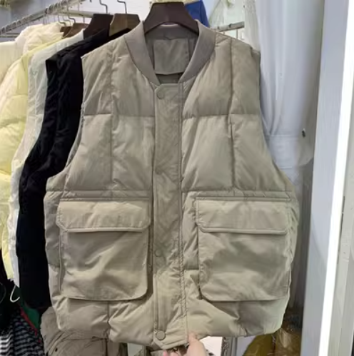 Warm cotton vest jacket