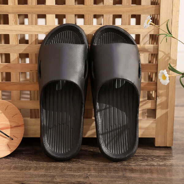 Men's summer home non-slip and anti-odor softsole-like cool slippers