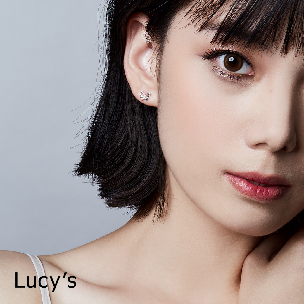 925純銀〔輕銀系列〕蝶緣 耳環 (106631)