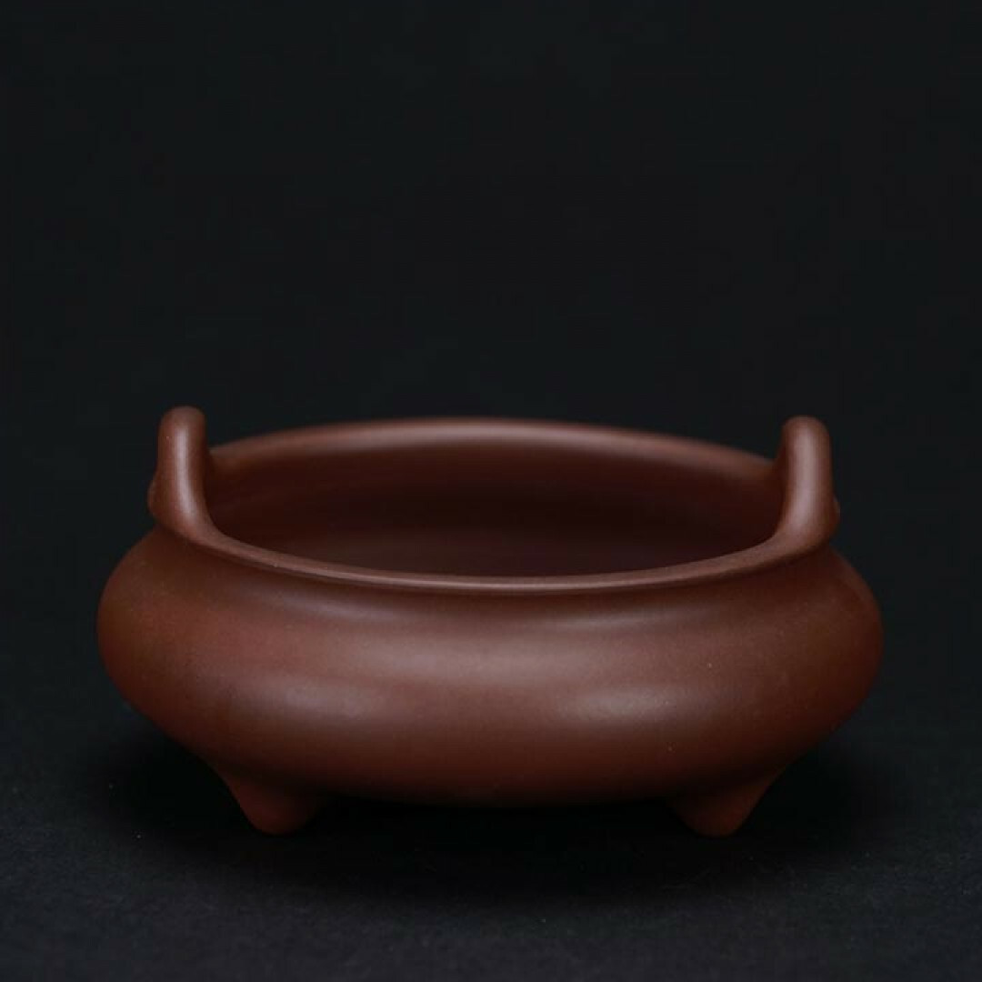 手作紫砂 小乳足鑪