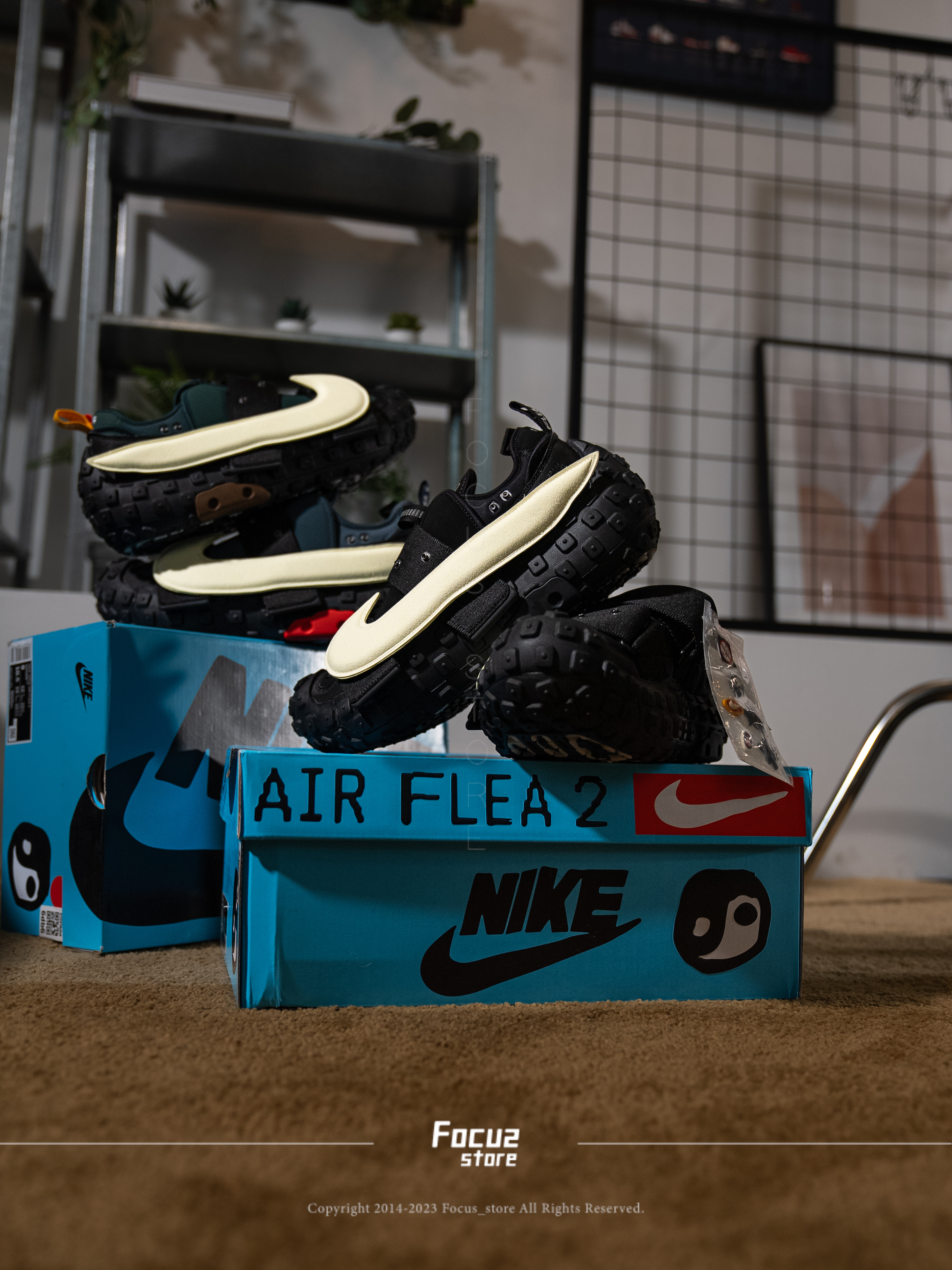Focus Store】預購Cactus Plant Flea Market x Nike Air Fle