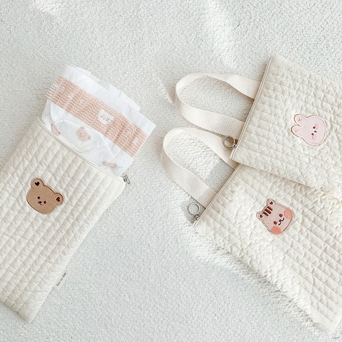 DTD x malolotte 果凍玩偶人物絎縫系列-手拿袋