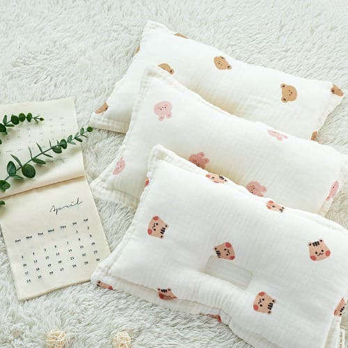 DOTTODOT圓圓臉系列-三層棉紗午睡枕