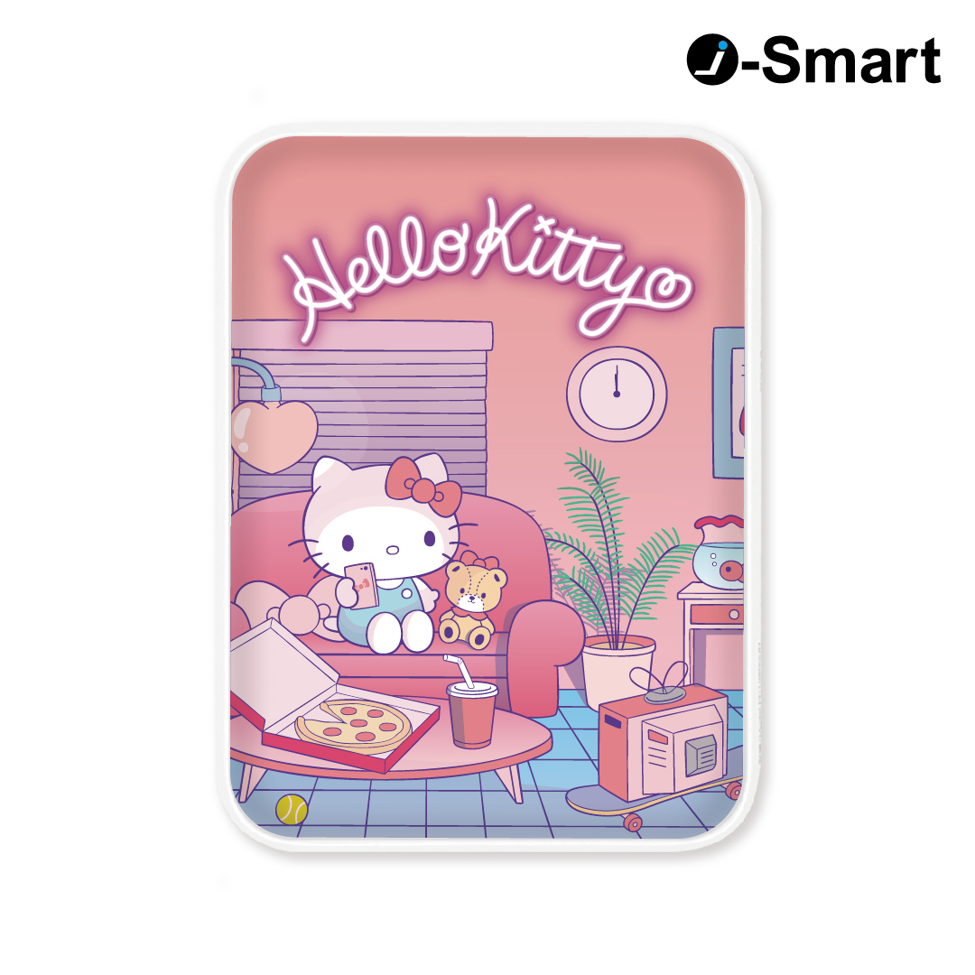 SANRIO-口袋行動電源-城市系列-HELLO KITTY