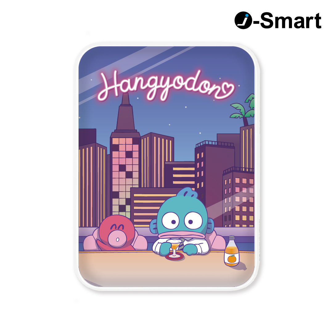 SANRIO-口袋行動電源-城市系列-HANGYODON