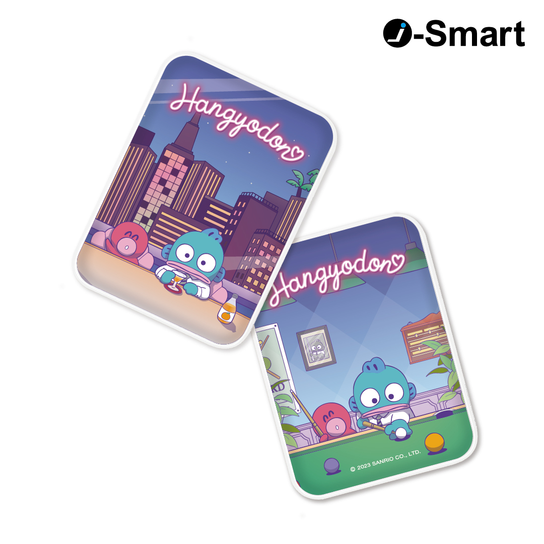 SANRIO-口袋行動電源-城市系列-HANGYODON