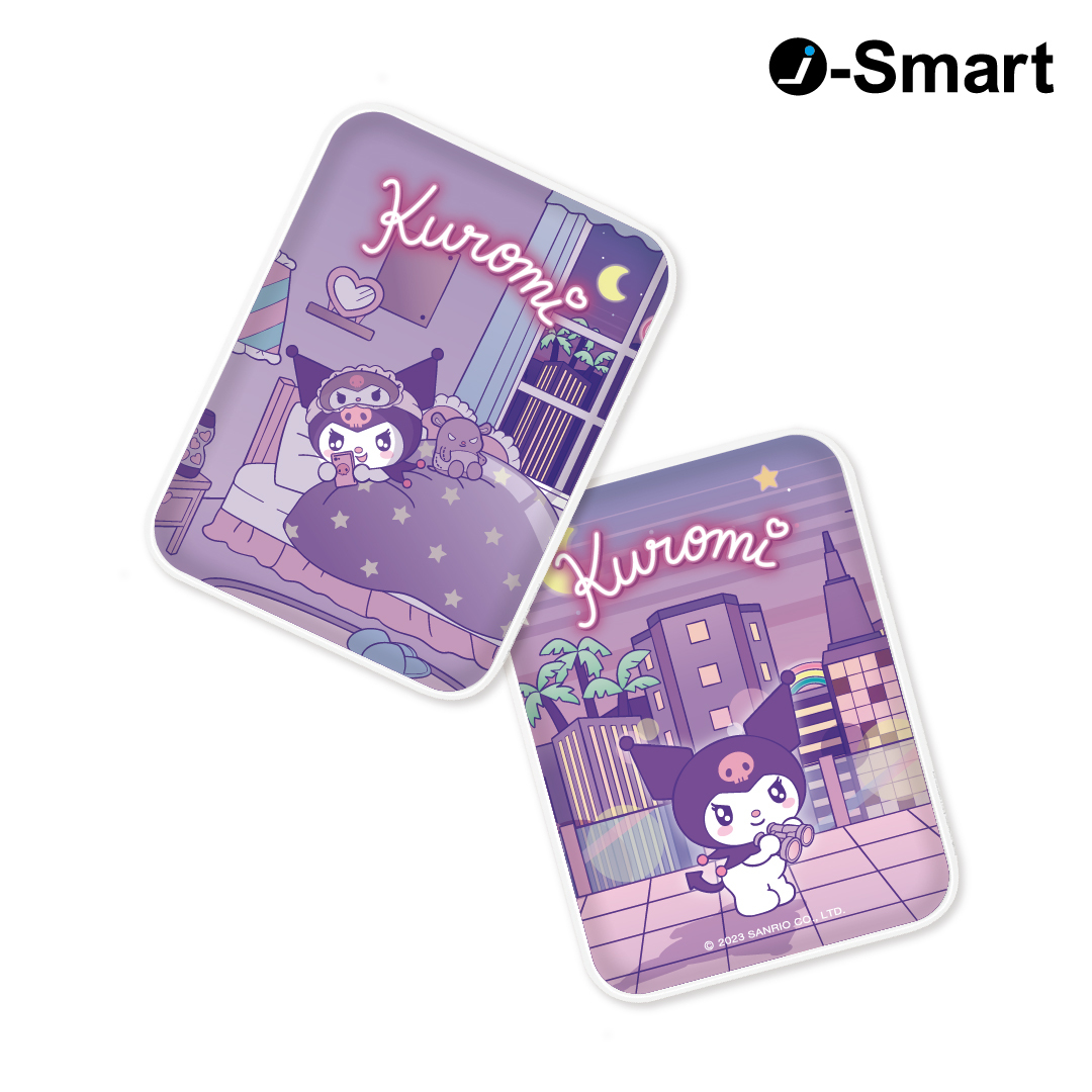 SANRIO-口袋行動電源-城市系列-KUROMI