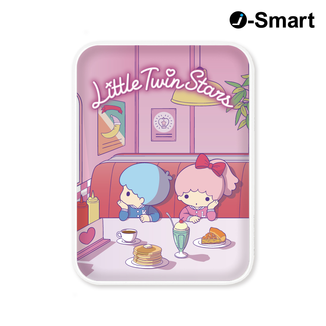 SANRIO-口袋行動電源-城市系列-LITTLE TWIN STARS