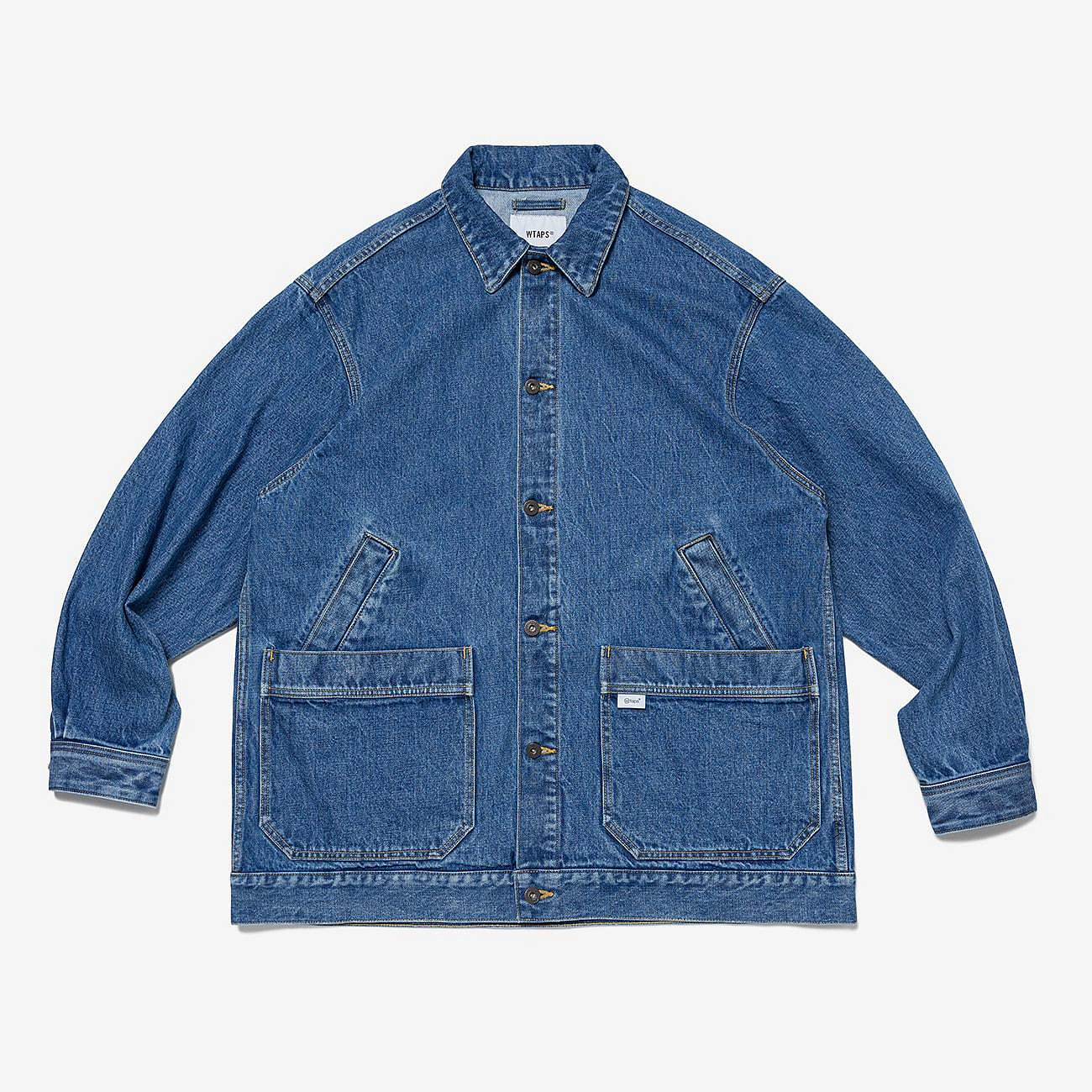 2023AW WTAPS DADDY JACKET COTTON DENIM 鐵道牛仔外套現貨