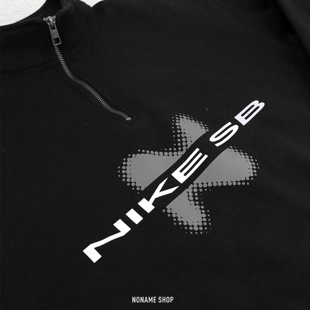 NIKE SB 滑板 半開襟 長袖 長TEE (男款)