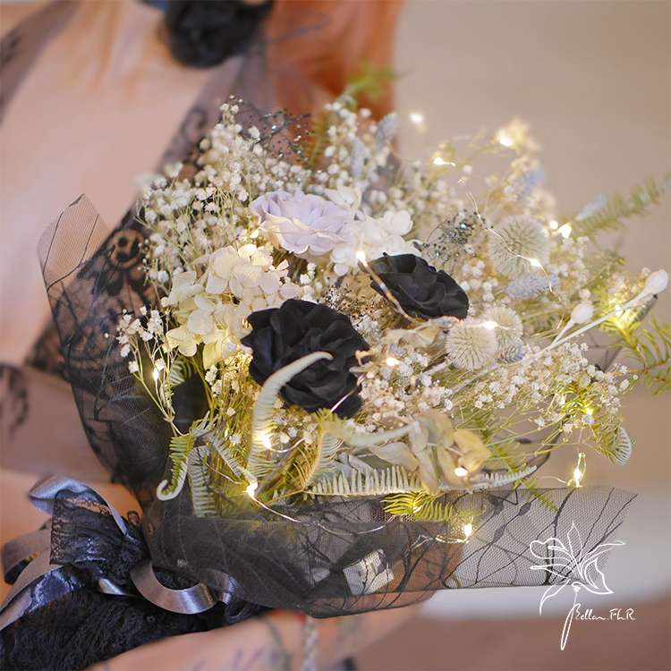 【維多利亞的秘密】中型永生乾燥花束