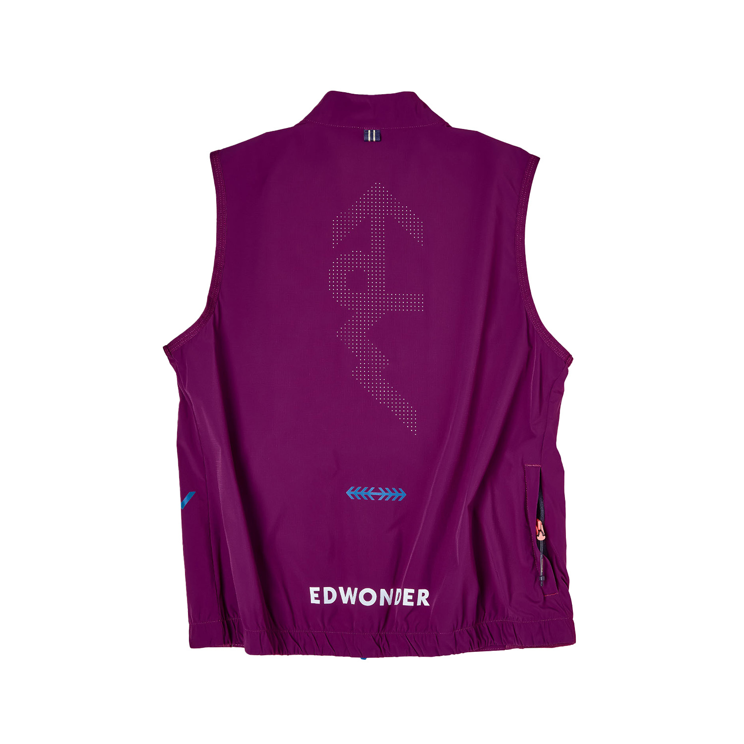Edwonder EdW Edition Lightweight Stowable Vest Wine Berry (Men & Women)