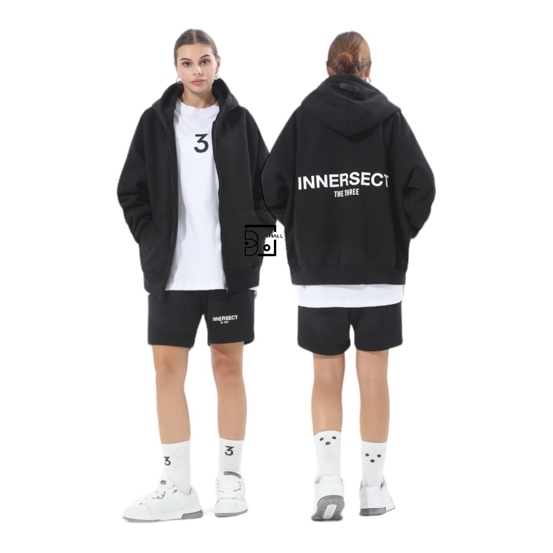 陳冠希品牌 INNERSECT x FOG 連帽外套 黑色