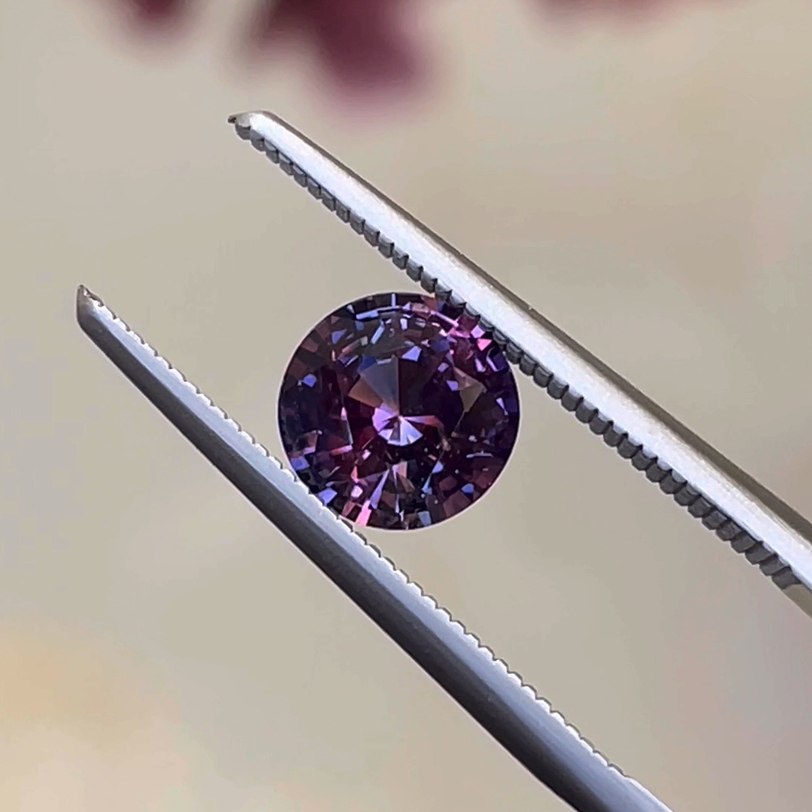 無燒紫藍寶 1.21ct 天然