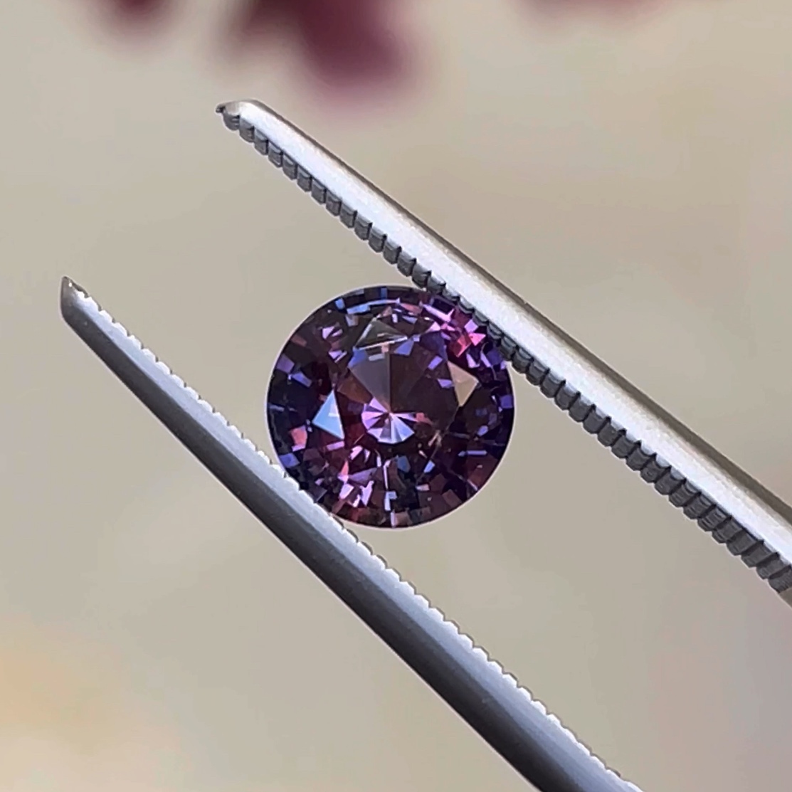 無燒紫藍寶 1.21ct 天然