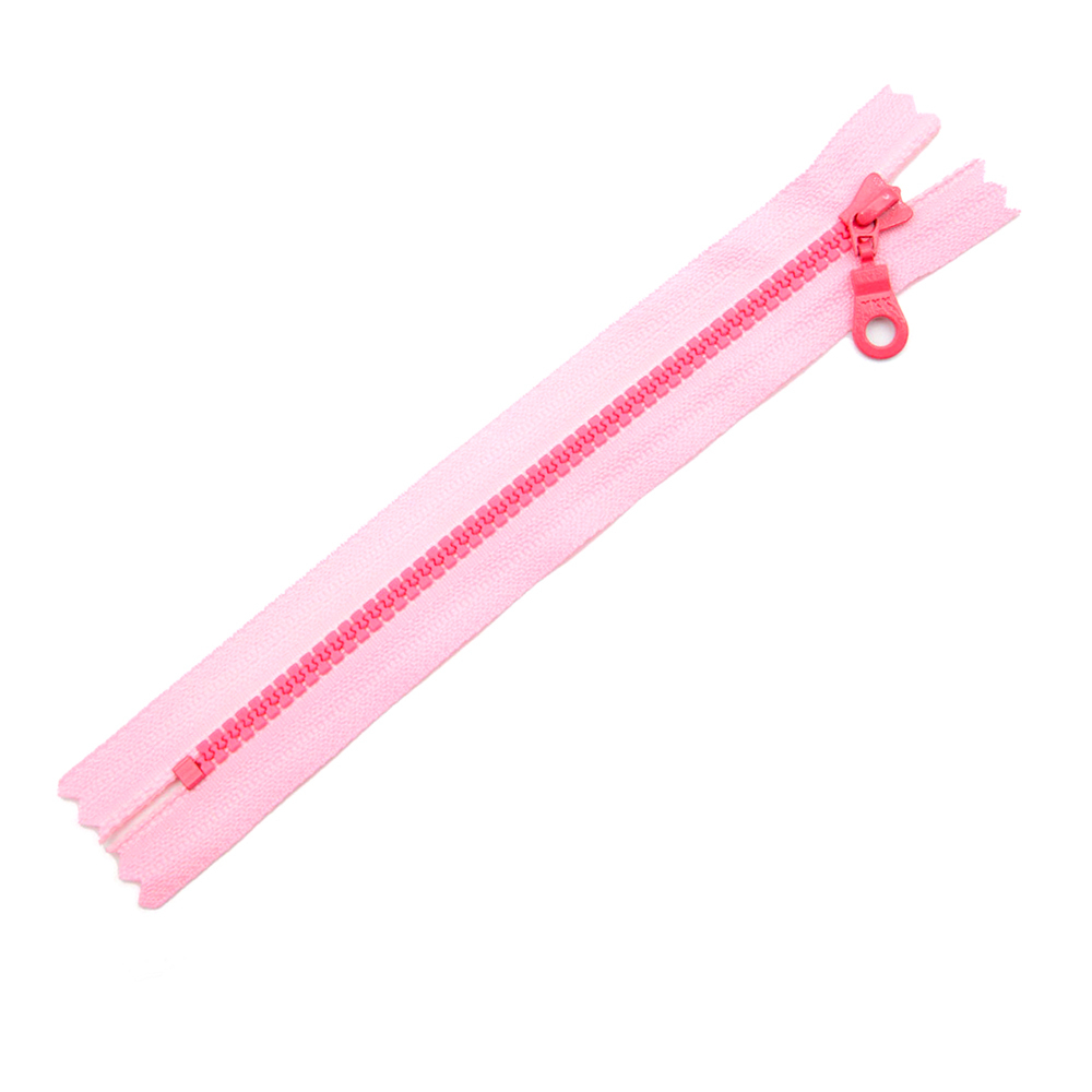 3V塑鋼拉鍊(粉紅+桃紅齒)燈泡頭【有6`8吋可選購】